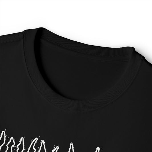 Black Yuhmark Logo Tee