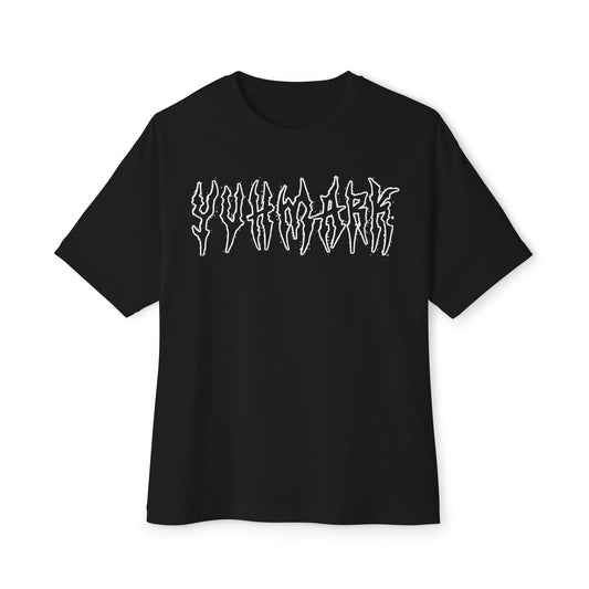 Black Yuhmark Logo Tee